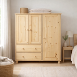 Commode avec 3 portes et 2 tiroirs en situation
