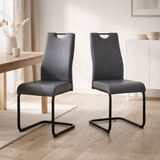 Chaise, lot de 2 avec structure luge en situation