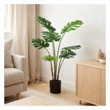 Plante artificielle Monstera en situation