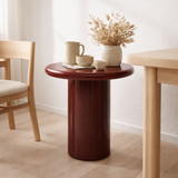 Otago Table d'appoint, bordeaux, ø45x50 cm en situation