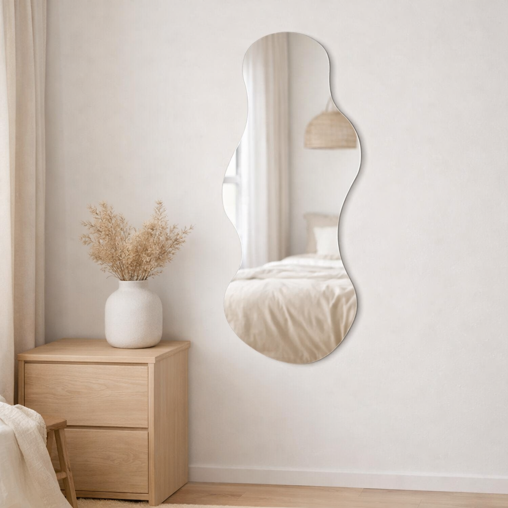 Miroir Palerme - Verre, 40x80 cm en situation