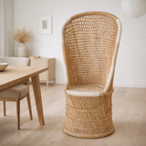 Chaise à dossier J-Line pour adultes - bambou - naturel en situation
