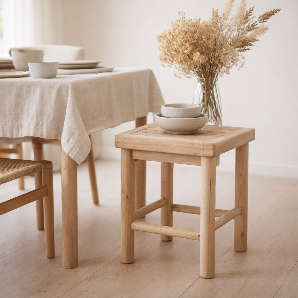 table d'appoint en situation