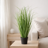 Poa Grass - Vert, Plastique PE/Polyester, 30x30x68 cm en situation