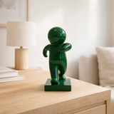 Statue Amigo Marchant Moyen en situation