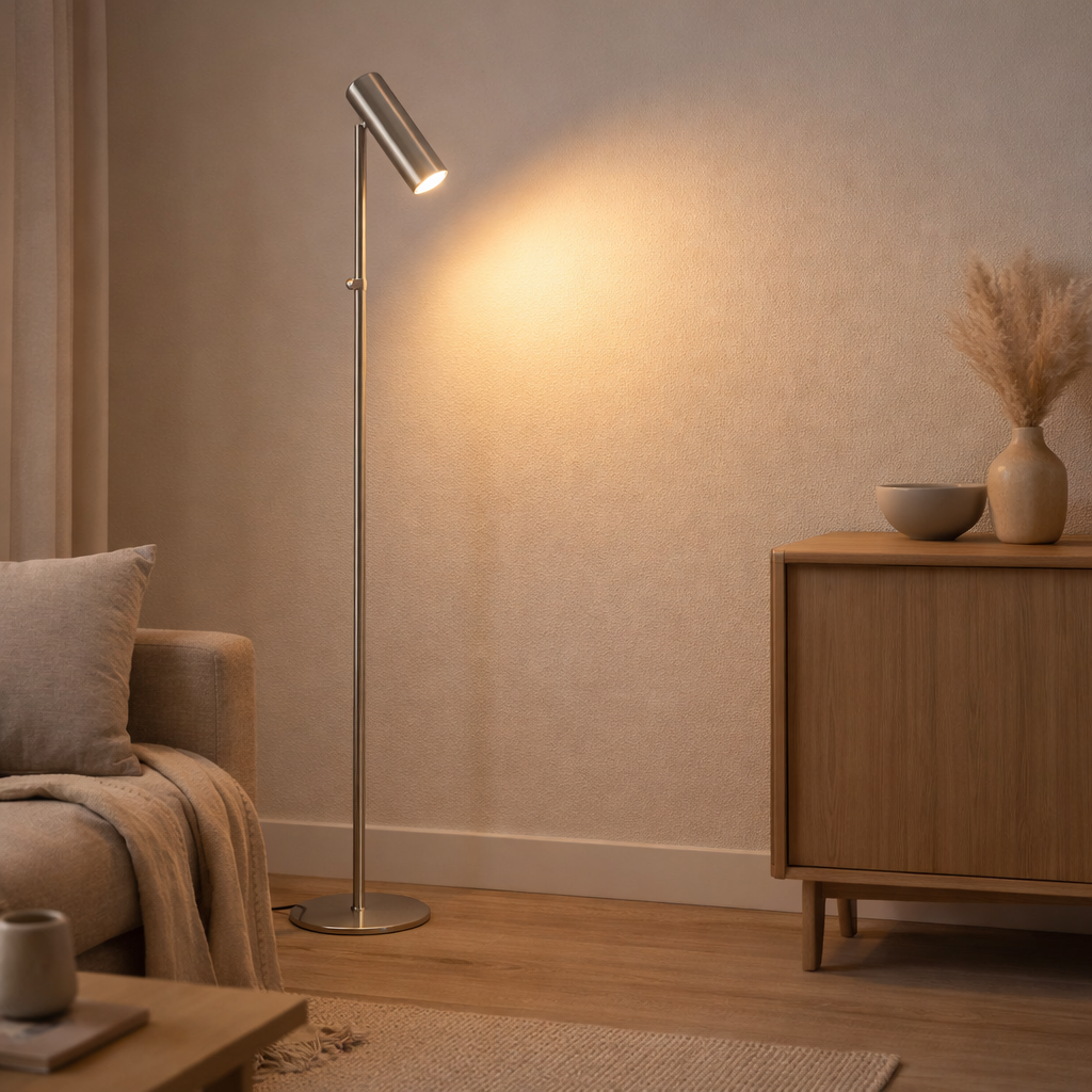 Lampadaire Paris, argent en situation