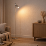 Lampadaire Paris, argent en situation