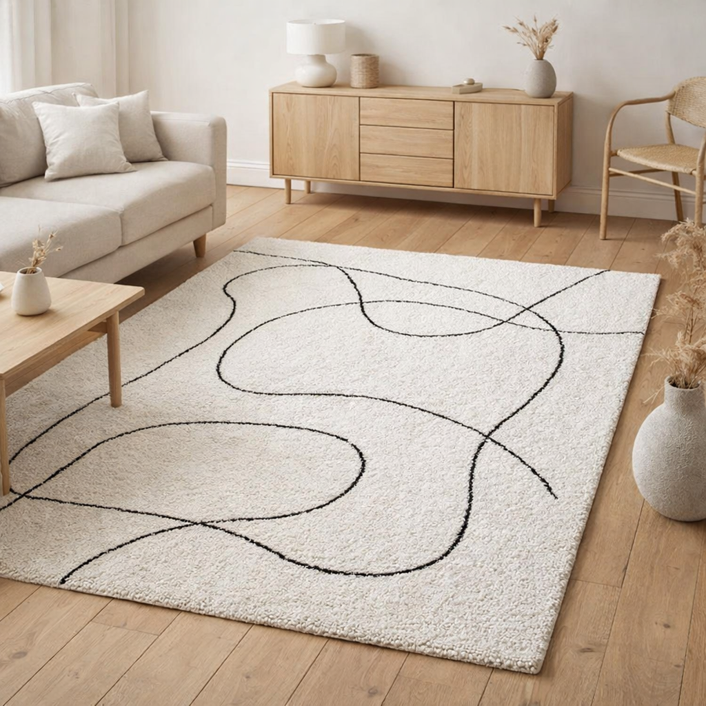 Tapis Tampa - Multicolore, Coton, 200x300cm en situation