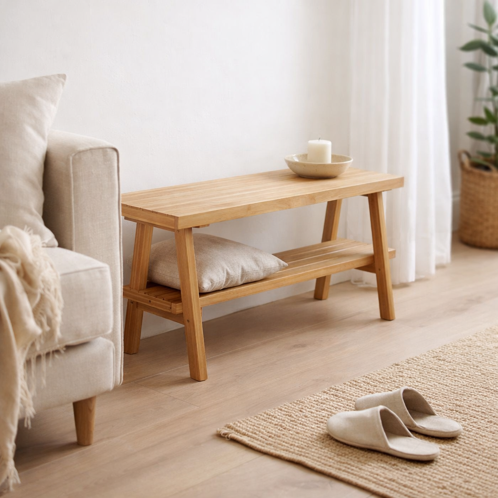 Banc de braises en situation