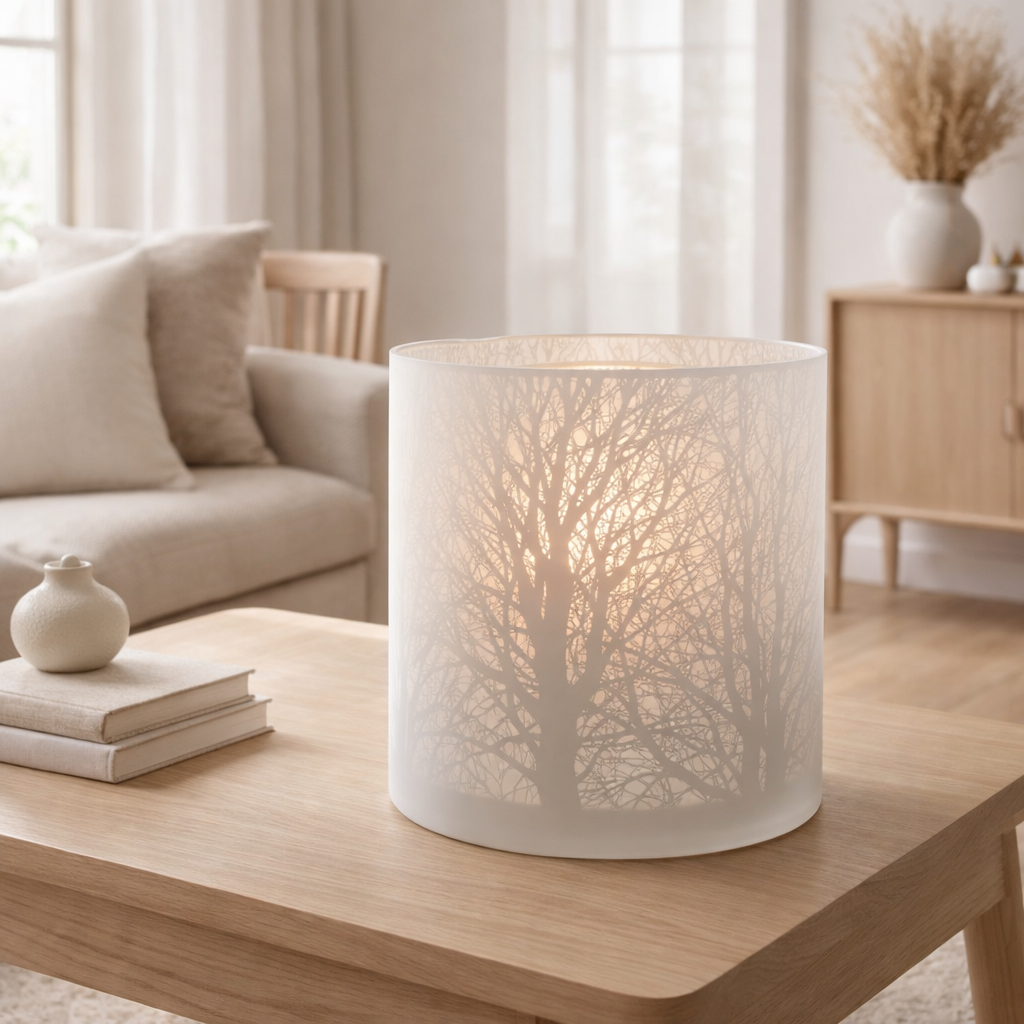 Lanterne J-Line Boom - verre - blanc - extra large en situation