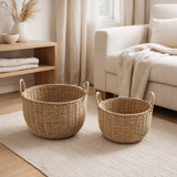 Ensemble de paniers Save Medium, lot de 2 pièces, petites tailles : diamètre 30 cm, hauteur 18 cm. en situation