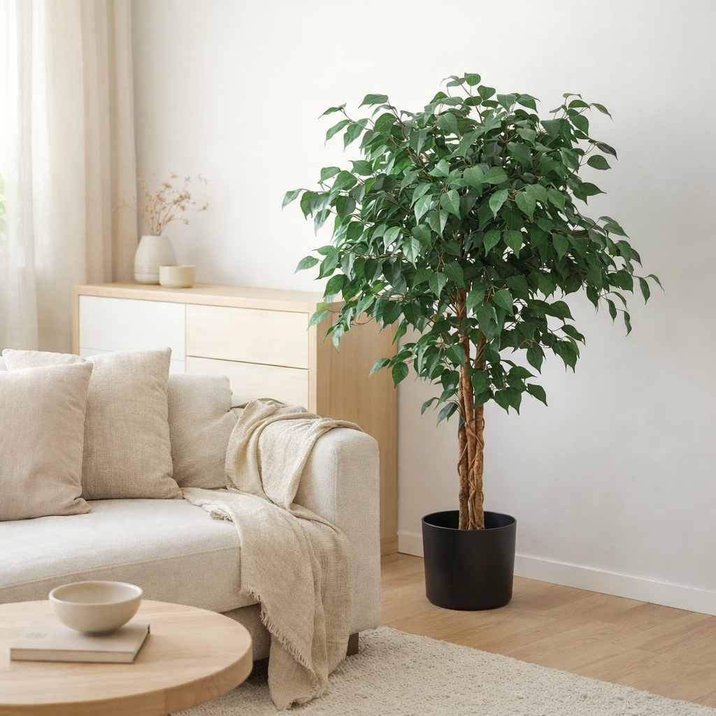 Ficus de figue artificielle en situation