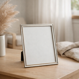 Cadre photo J-Line Classic - métal - argent - grand en situation