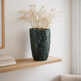 Vase J-Line Aoki - Calendrier - Grave - Large - Ø 25 cm en situation