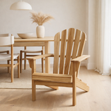 Chaise de jardin en teck en situation