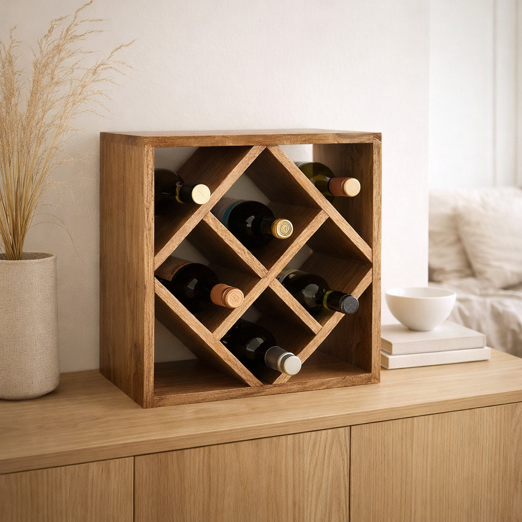 étagère à vin en situation