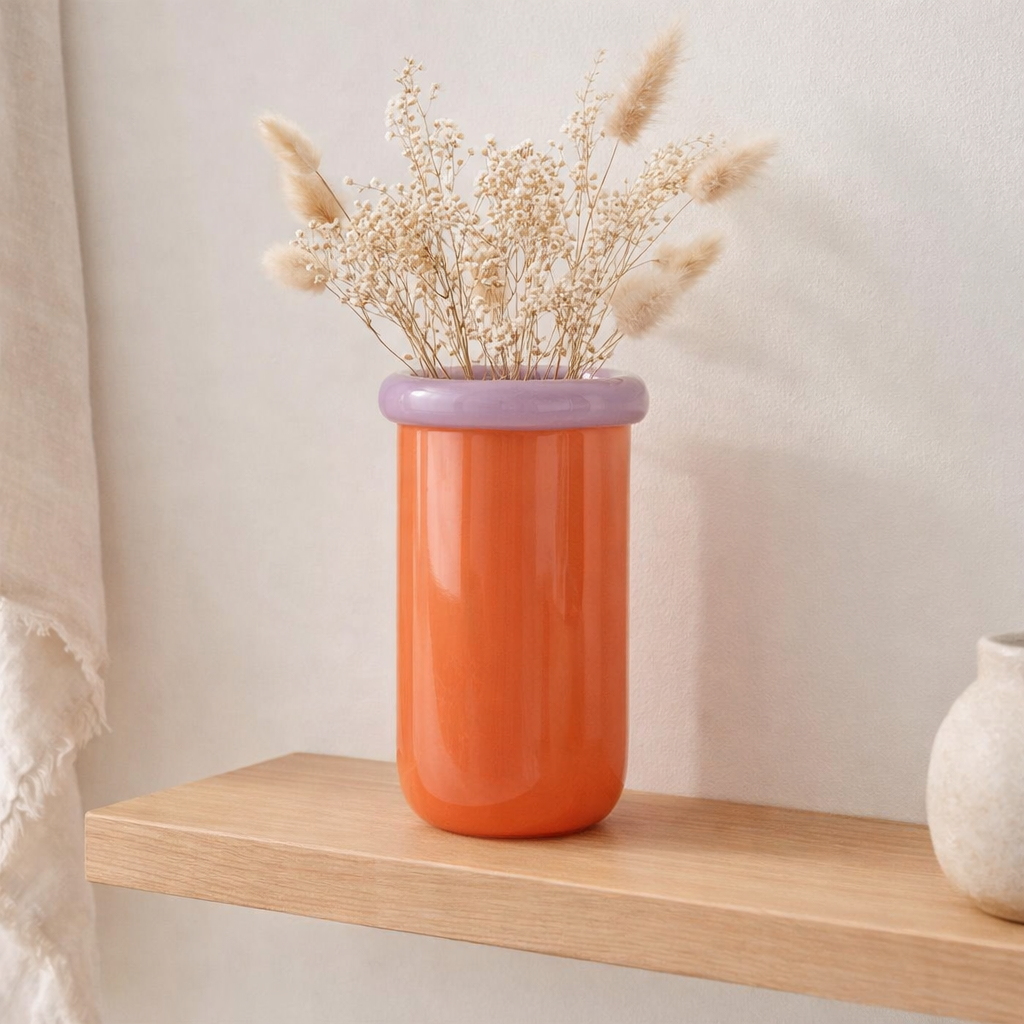Vase plié M en situation