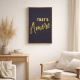 Art mural C'est Amore Medium en situation