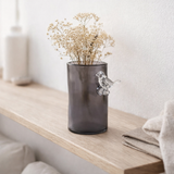 Vase Oiseau Sur Branche Petit en situation