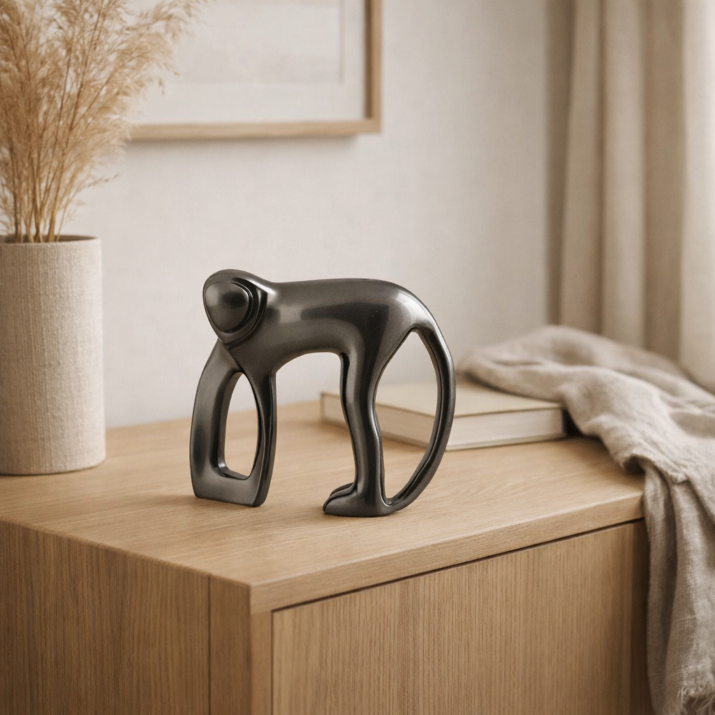 Statue Singe en situation