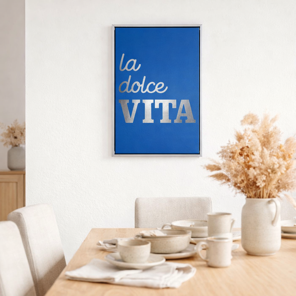 Tableau La Dolce Vita Moyen en situation