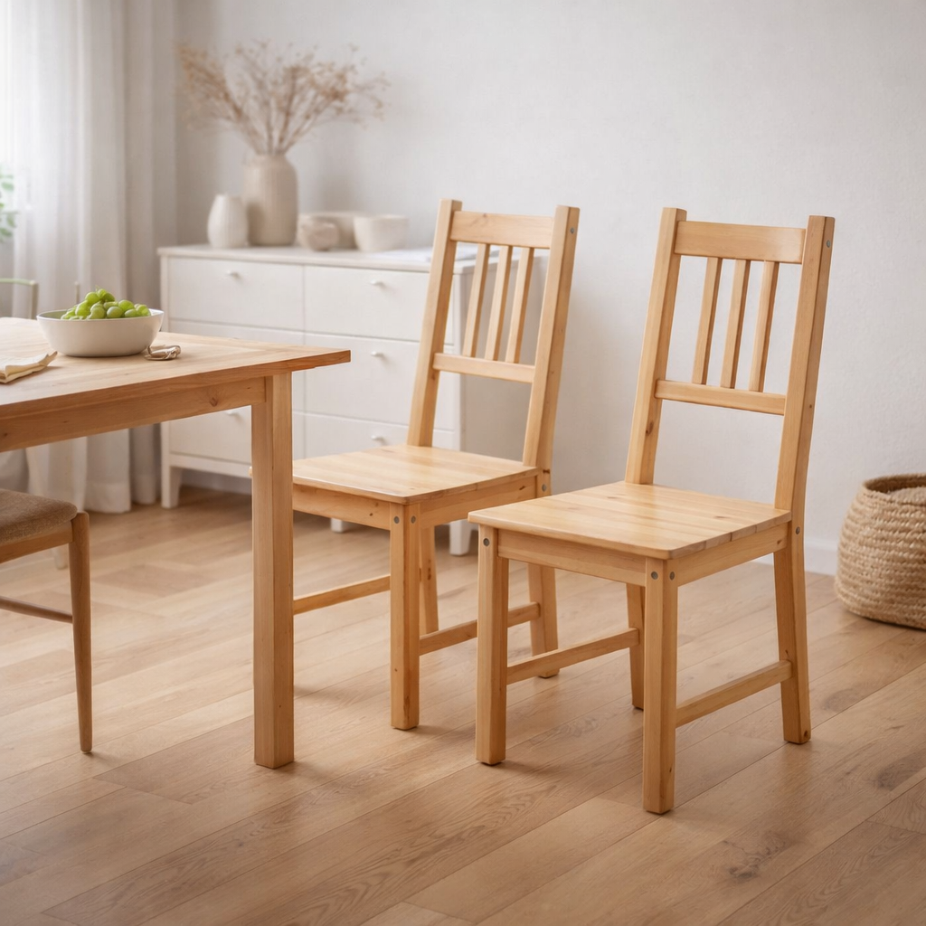 Chaise, lot de 2 en situation