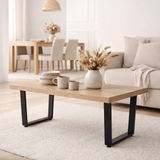 Table basse 120x60x40cm en situation