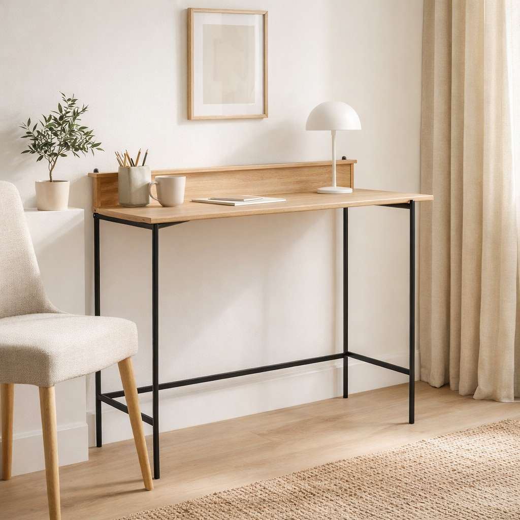 Bureau 120x46 cm en situation