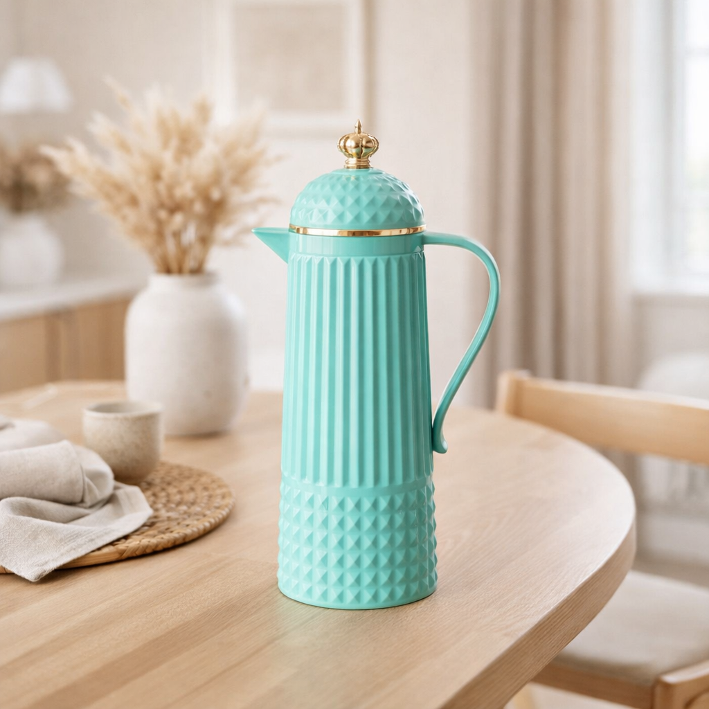 Couronne de bouteille thermos en situation