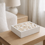 J-Line Boîte Rectangulaire Coquillages Blanc en situation