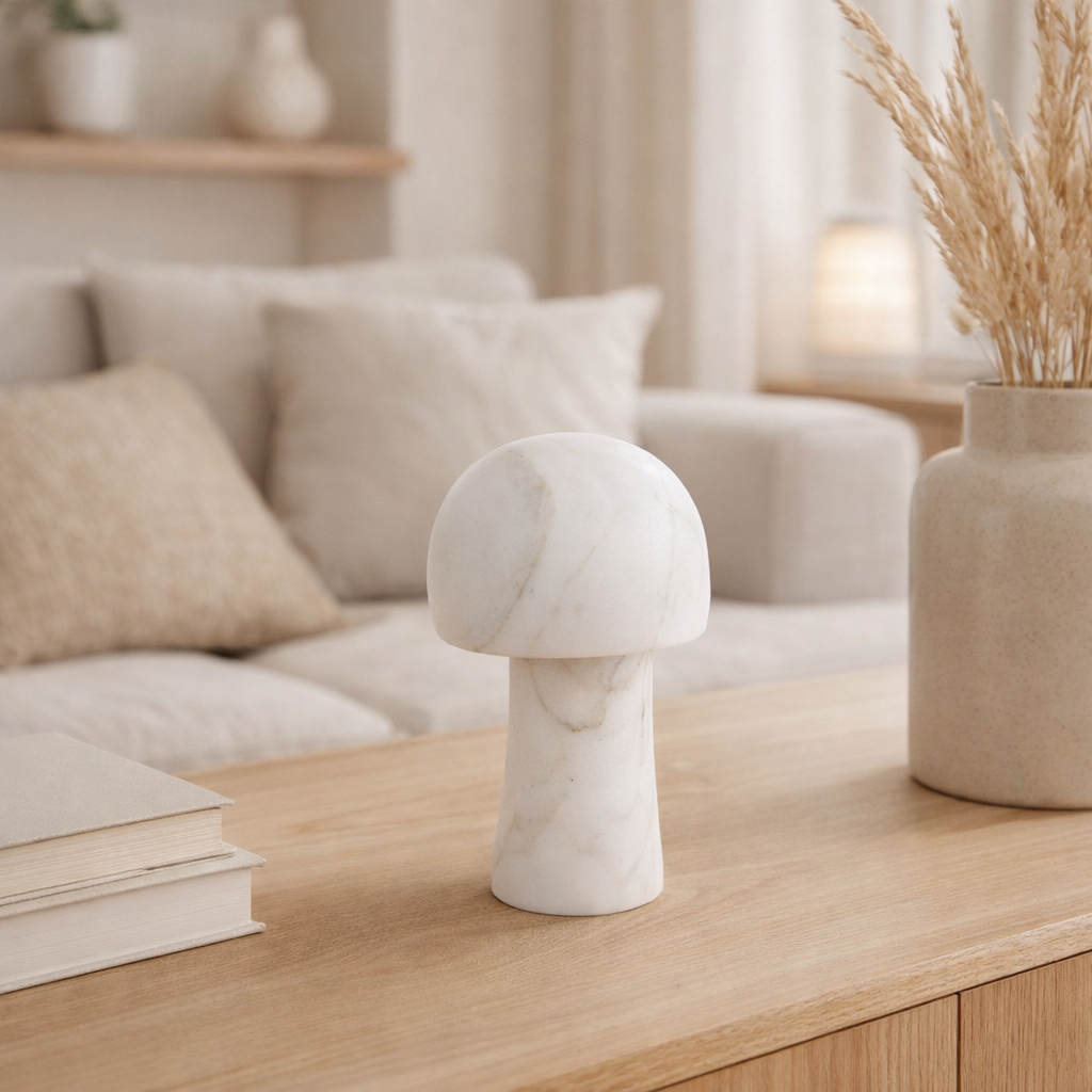 Statue Champignon Petit en situation