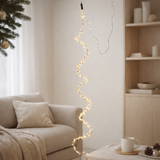 J -Line Christmas Lighting Slinger 200led 2m - Plastic - White chaud - LED en situation