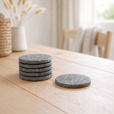 J -line Coaster Marble - Stone - Gray - 6 pièces en situation