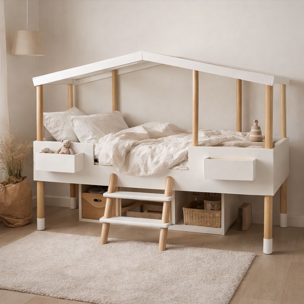 lit mezzanine en situation
