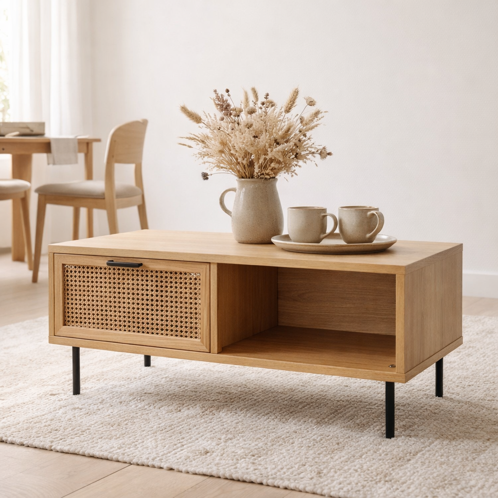 table basse en situation