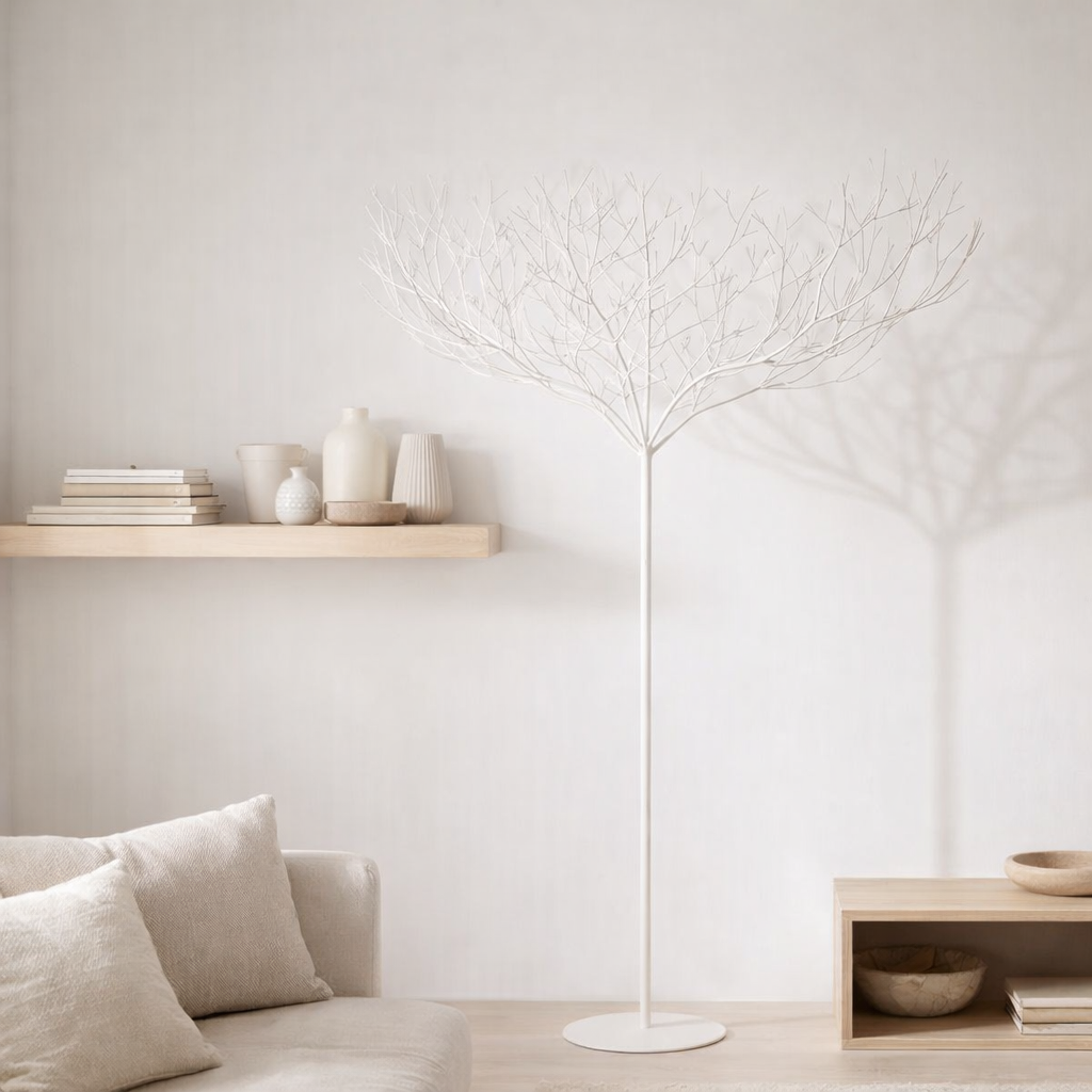 J -Liline Decoration Boom - Metal - Blanc - Medium en situation