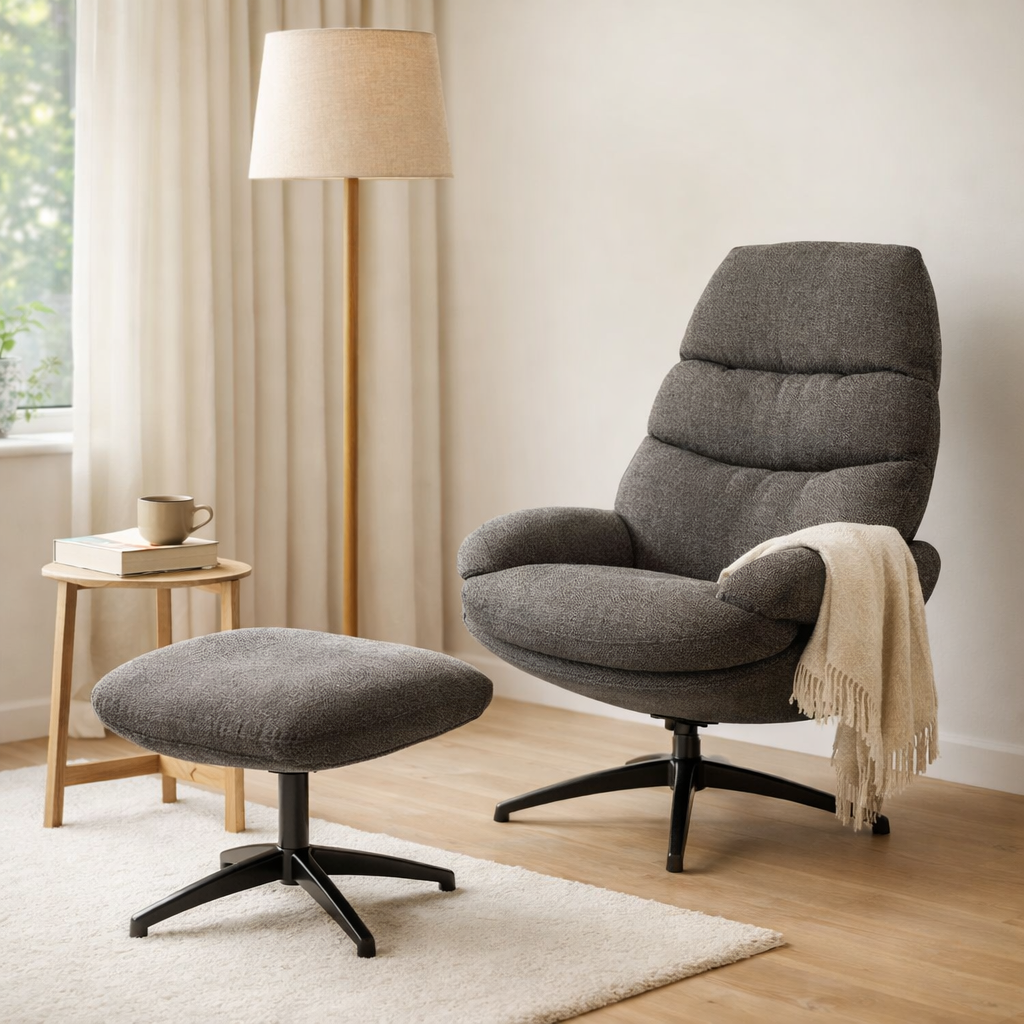 J -line Relax + Foodstick - Metal / Multiplex - Gris foncé / noir en situation