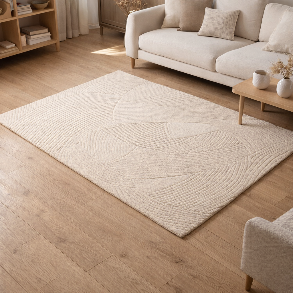 Mettre un tapis en situation