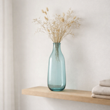 J-Line Vase Bottle - Glass - Aqua - Small - 41 m de haut en situation