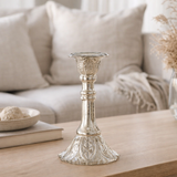 Bougeoir J-Line Oriental - verre - argent - moyen en situation