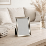 Cadre photo J-Line Classic - métal - argent - moyen en situation