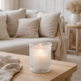 Lanterne J-Line Streep - verre - blanc en situation