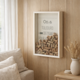 Cadre J-Line Cork Antique - bois - écru en situation