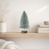 J - Decoration de la ligne arbre de Noël - Plastique - vert - Medium en situation