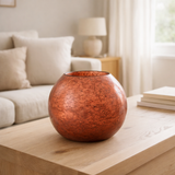 Lanterne J-Line Nuria Bal - verre - terre cuite - grande en situation