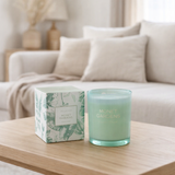 J -Line Scenting Candle Gardens - Verre - Bleu - Grand - 70U en situation