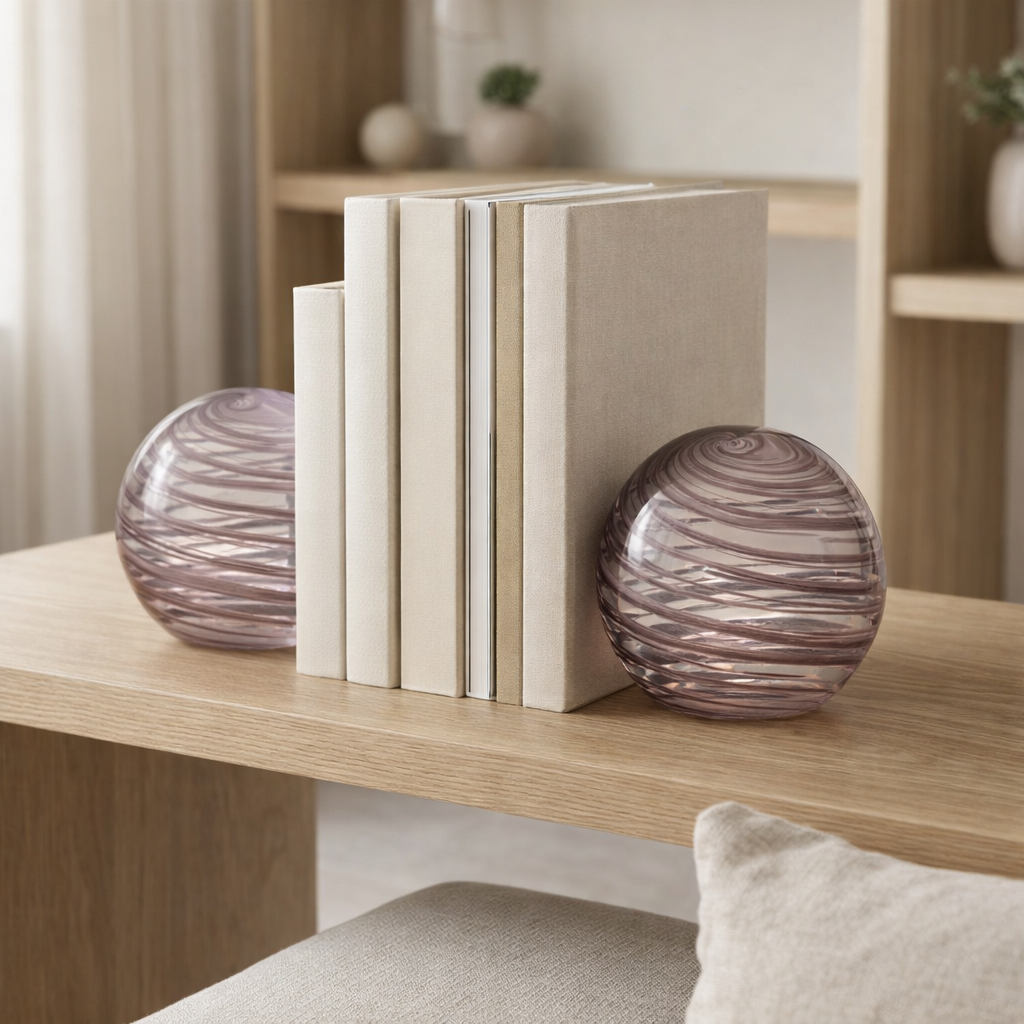 J -line Presse - Faper Rotik - Glass - Purple - Large en situation