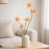 Branche de décoration J-Line Unchin - plastique - orange clair en situation
