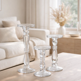 J -line Kandelaar Leti - Glass - transparent - grand en situation