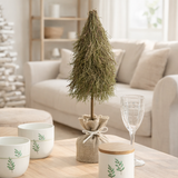 J-Line décoration brindilles de sapin de Noël - bois - vert - petit en situation